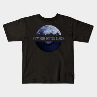 New Kids On The Block blue moon vinyl Kids T-Shirt